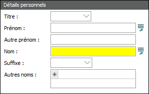 Champ obligatoire avec couleur d’arrière-plan